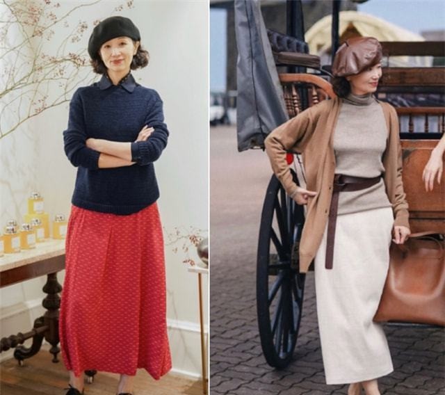年过半百不会穿，学三木妈妈的三种搭配技巧，50岁比30岁还要美(图7)