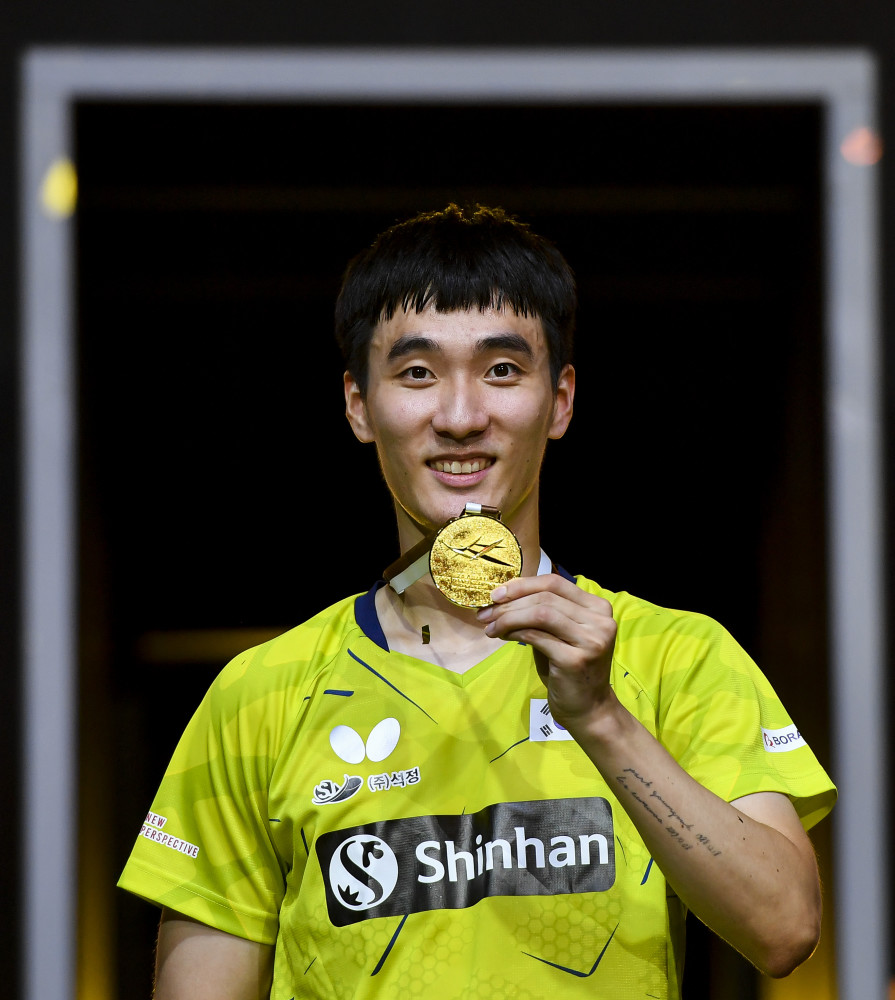 体育乒乓球亚锦赛李尚洙男单夺冠