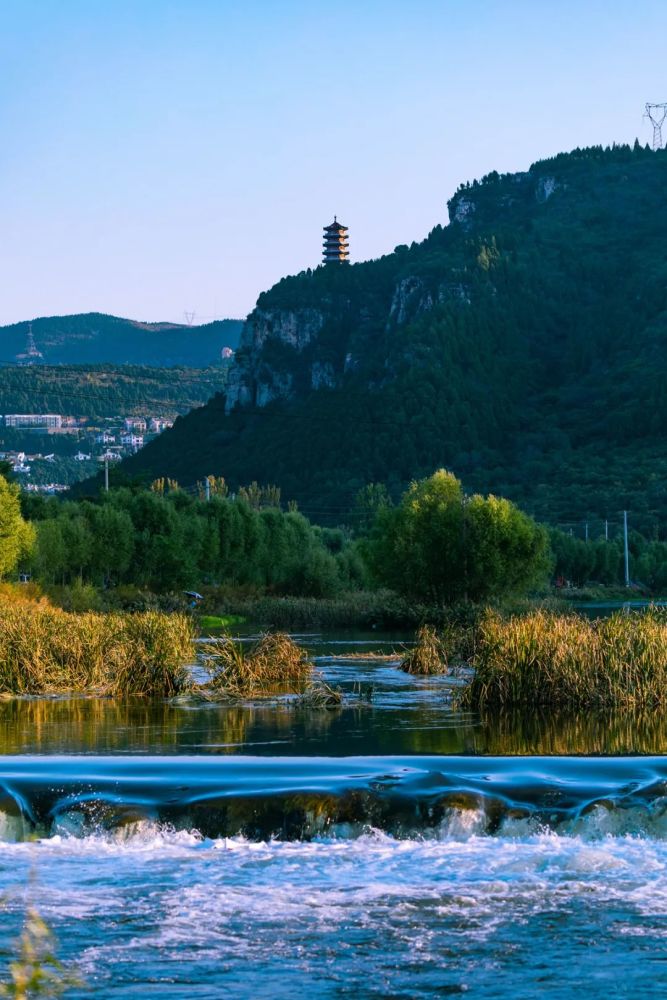 在济南生活30年才知道城南还有一条玉符河,上游处依山傍水还有一座