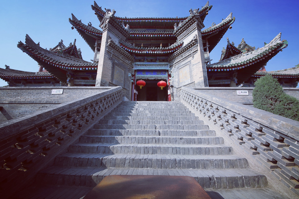 这里是陕西城隍庙神楼景区