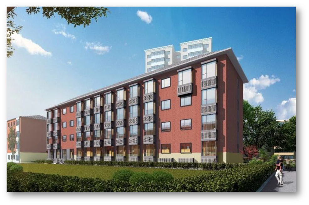 同时最关键的是,光明楼17号简易楼的29户公房承租户全部选择"购买回迁