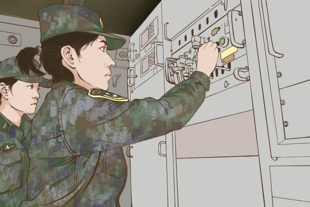 站岗执勤