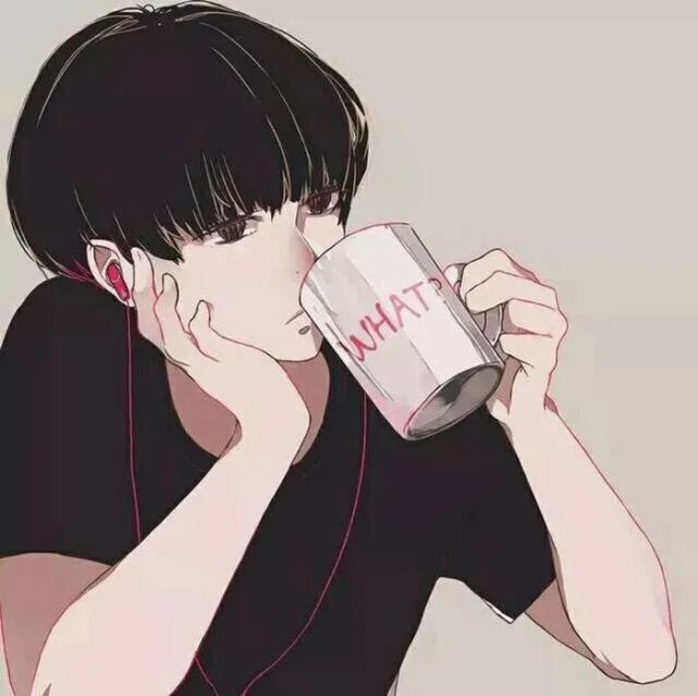 动漫男生头像|你看天上的云 像不像我肚子里生的闷气