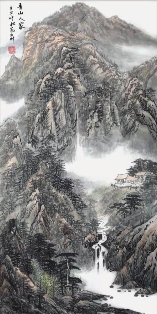 范文升山水画作品集,笔墨精微意境深邃