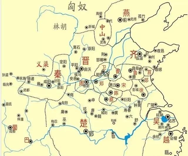 普通学生:陈国,蔡国,卫国,中山国,杞国,邹国,滕国,曾国等一百多个.