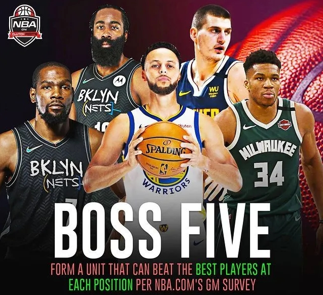 nba NBA30队总经理票选最佳阵容！和上赛季相比，4人不变唯詹姆斯掉队