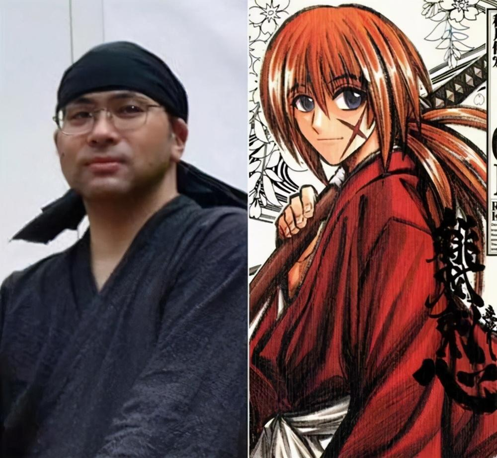 比如这个《浪客剑心》的作者和月伸宏.