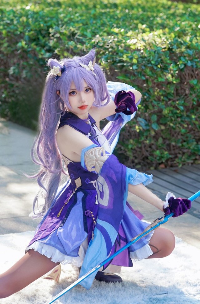 cos賞析:刻晴|cosplay