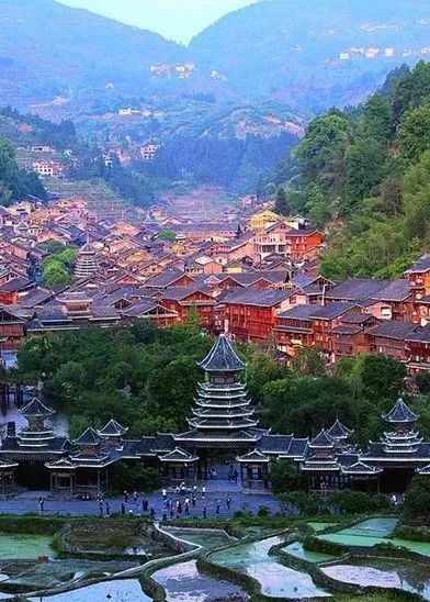 乡游黔中黎平县肇兴村│游绿水青山观侗乡第一寨