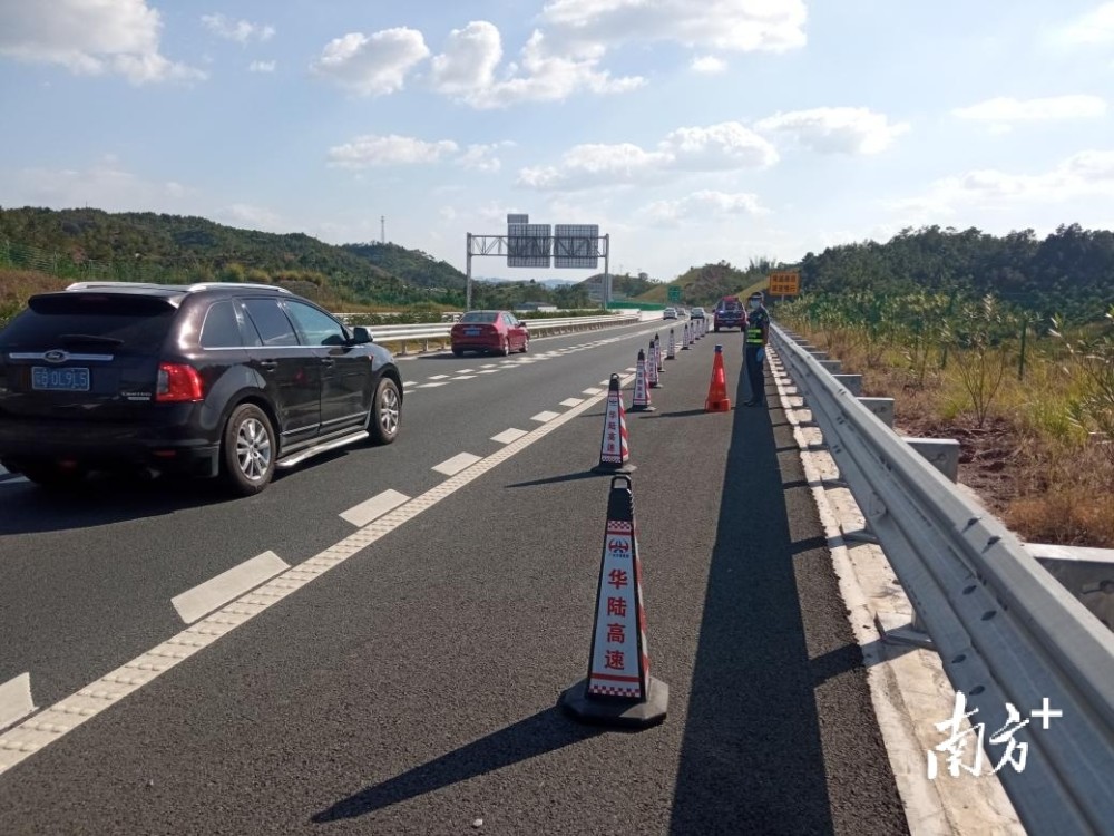 科技保畅通预警小精灵在梅州高速公路派上大用场