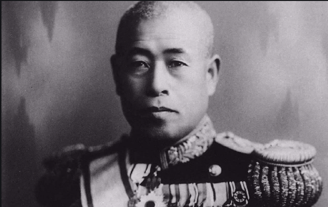 山本五十六　昭和17年9月述懐　絹本74×35㎝　連合艦隊司令長官　昭和18年没 版画 購入 販売