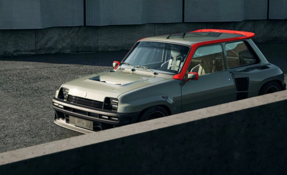 赛博朋克风格 这台80年代的老车经过改装 太有味道了 全网搜