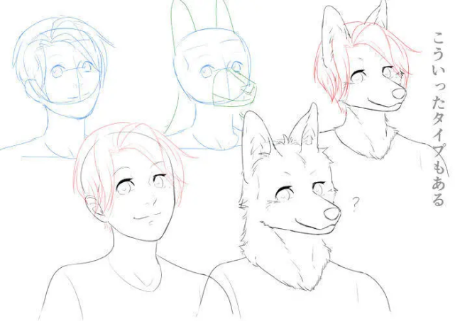 从你的身体结构来思考如何画一个兽人