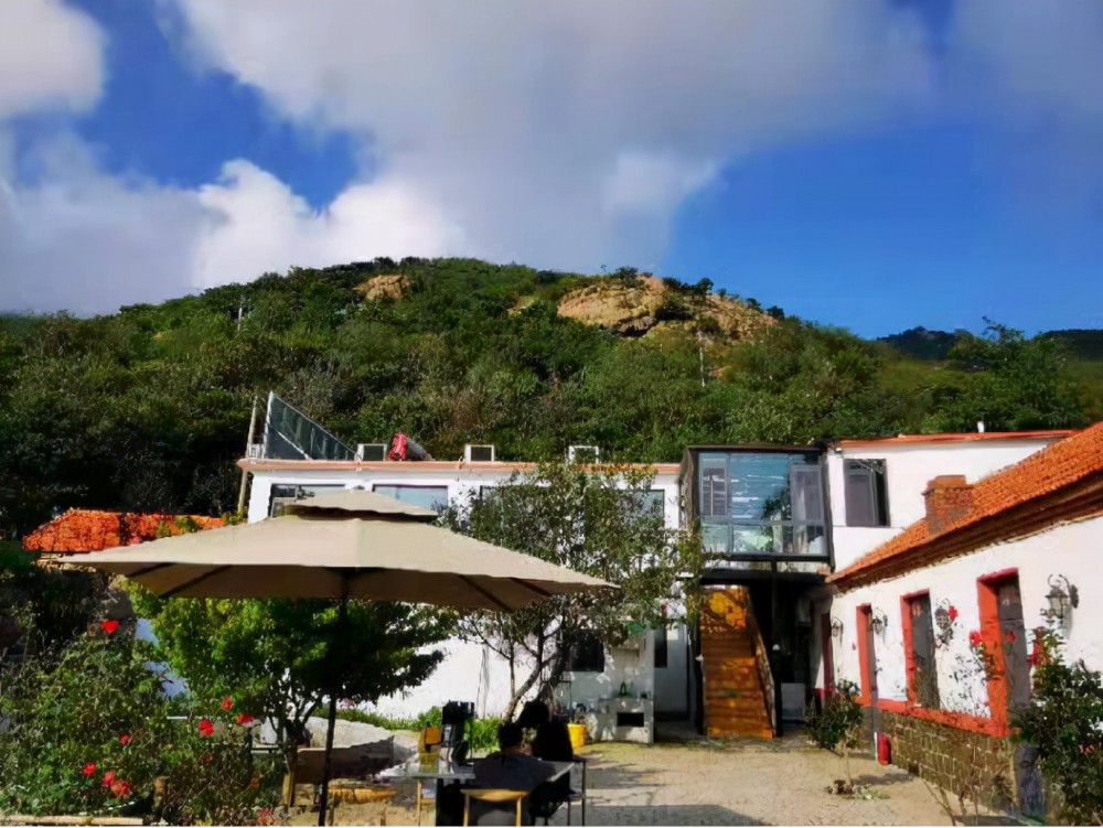 仁者乐山智者乐水海上画屏水灵山岛