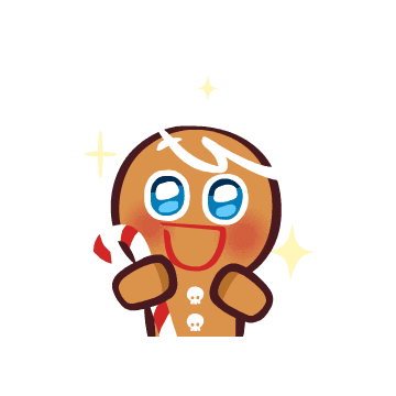 可爱姜饼人表情包哇哈哈