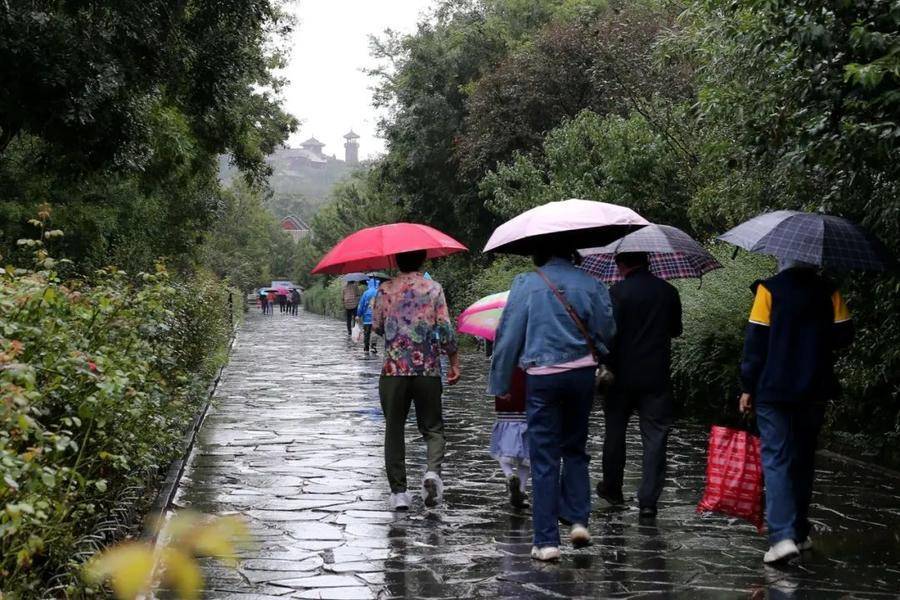 天青色等煙雨,蓬萊閣景區宛如一幅唯美飄逸的水墨畫_騰訊新聞