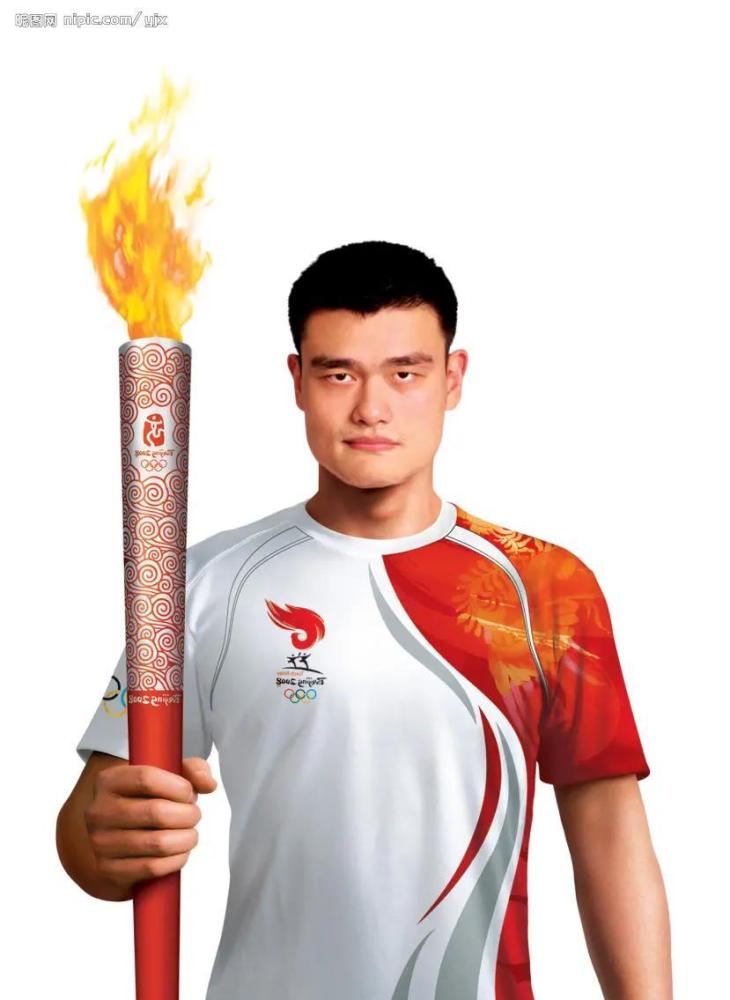 姚明担任北京奥运会火炬手朋友们还知道那些nba中的国际球员,请在评论
