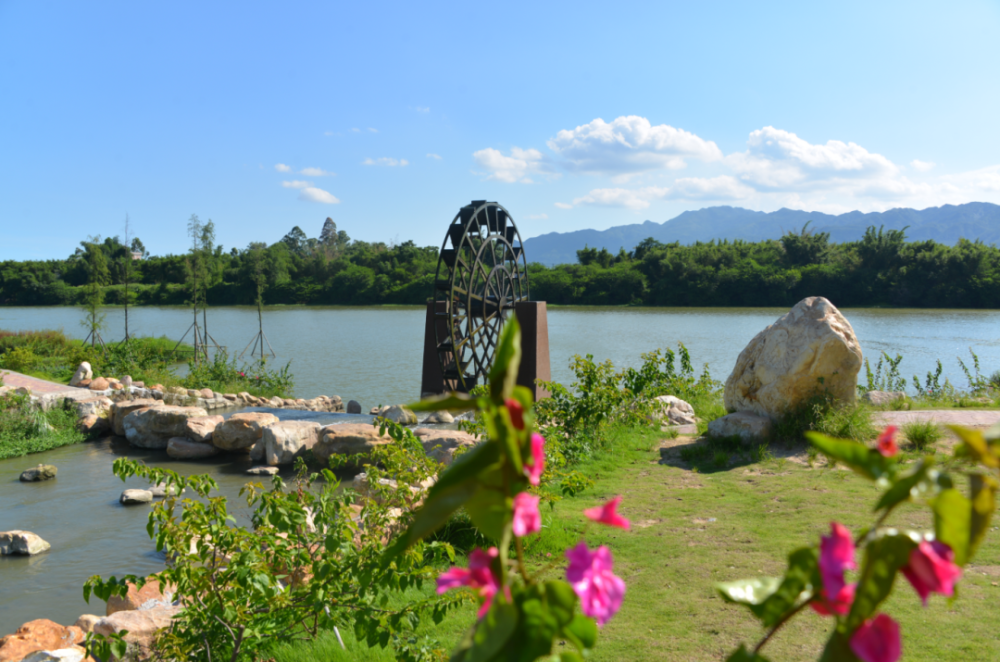 文明色彩描画美好恩平