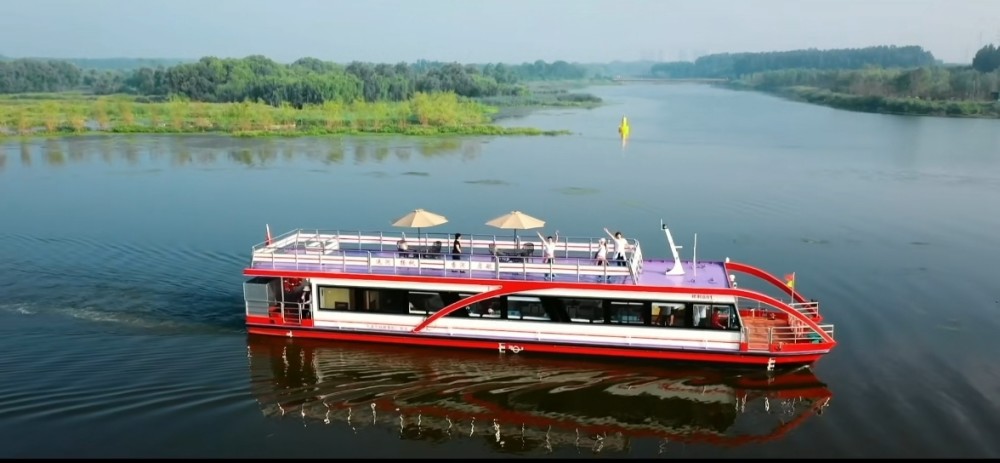 北三县运河通航联动游火了大运河香河段成网红打卡地