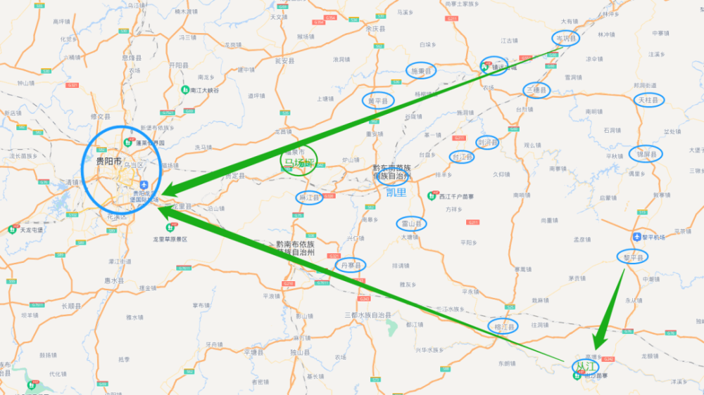 贵黄高速开通后凯里区域交通中心的地位还保得住吗