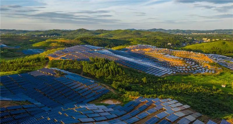 211007|这里风景如画:常宁市西岭镇小松柏村光伏电站