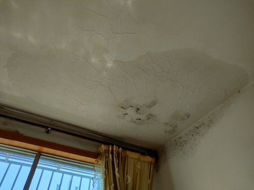 商洛一单位家属院楼顶漏水严重住户无奈求助小里帮忙