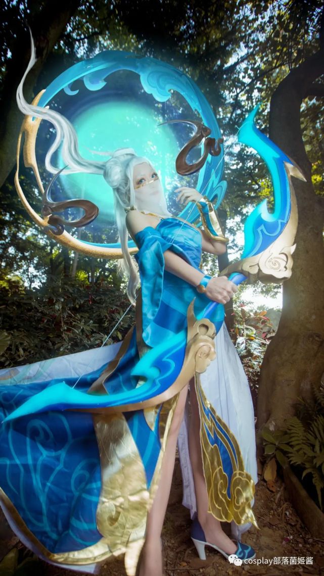 cos:王者荣耀太华伽罗cos正片@雅琪琪