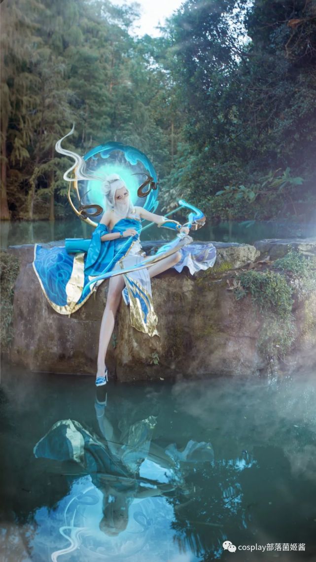 cos:王者荣耀太华伽罗cos正片@雅琪琪