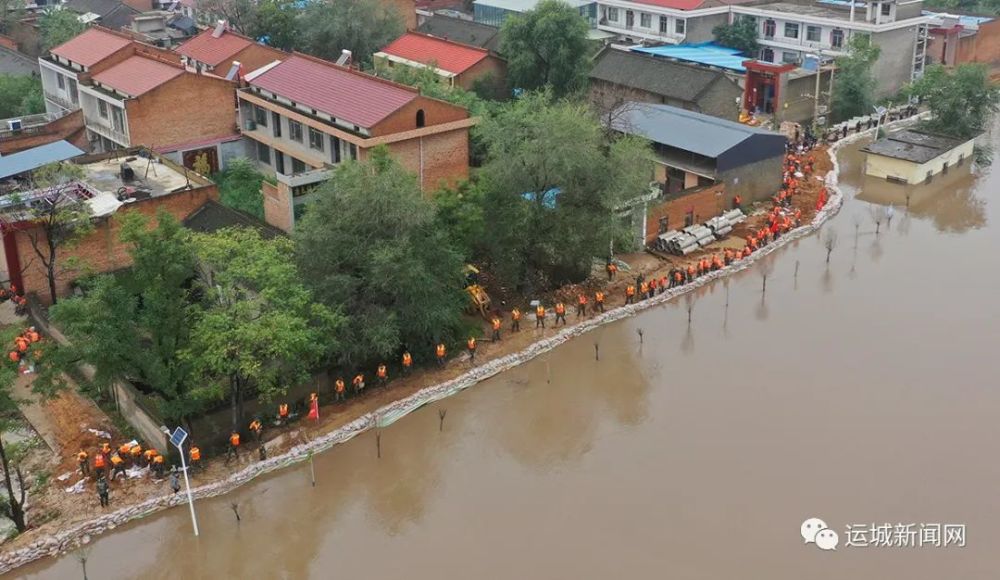 我市全力阻击近40年来汾河最大洪峰