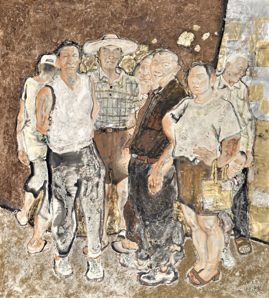 南派写意人物画的时代新探索——读张永海写意人物画有感_腾讯新闻