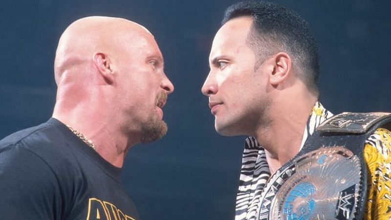 在他们一起在wwe(实在是wwf)的时候,巨石强森(the rock)曾称史蒂夫