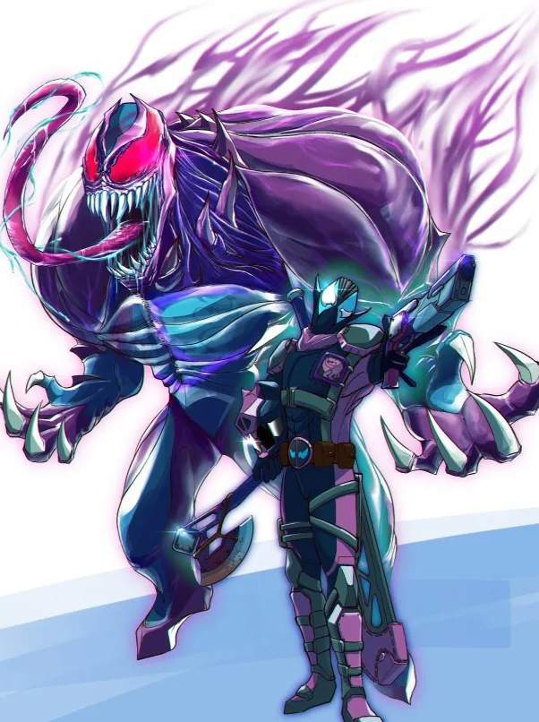 假面骑士revice版毒液看起来太邪魅了