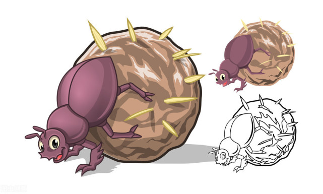 屎壳郎都吃人类真是不挑食