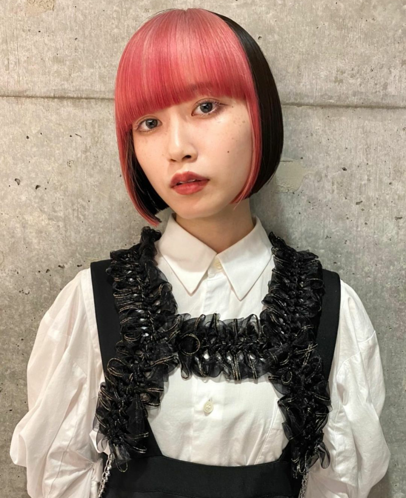 千万不要随便染齐刘海