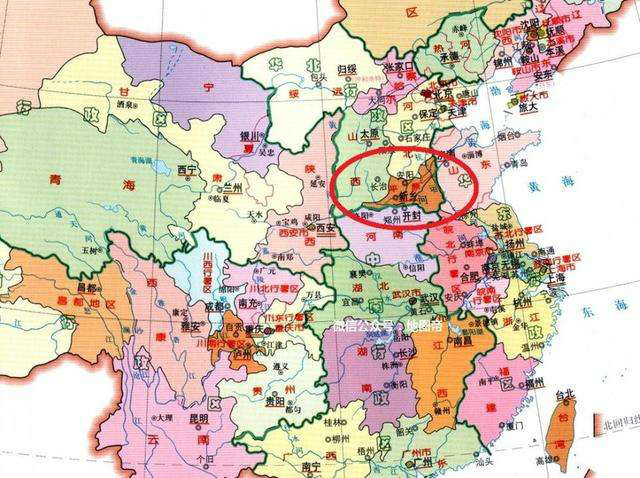 平原省首個被撤銷的省份管轄區域被劃分走省會成為四線城市