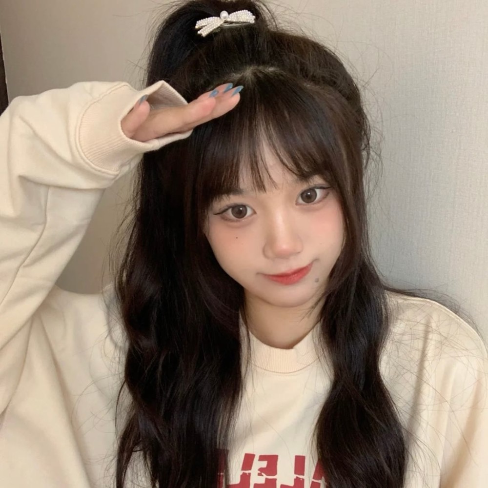 男孩子一眼心动的温柔干净系女头