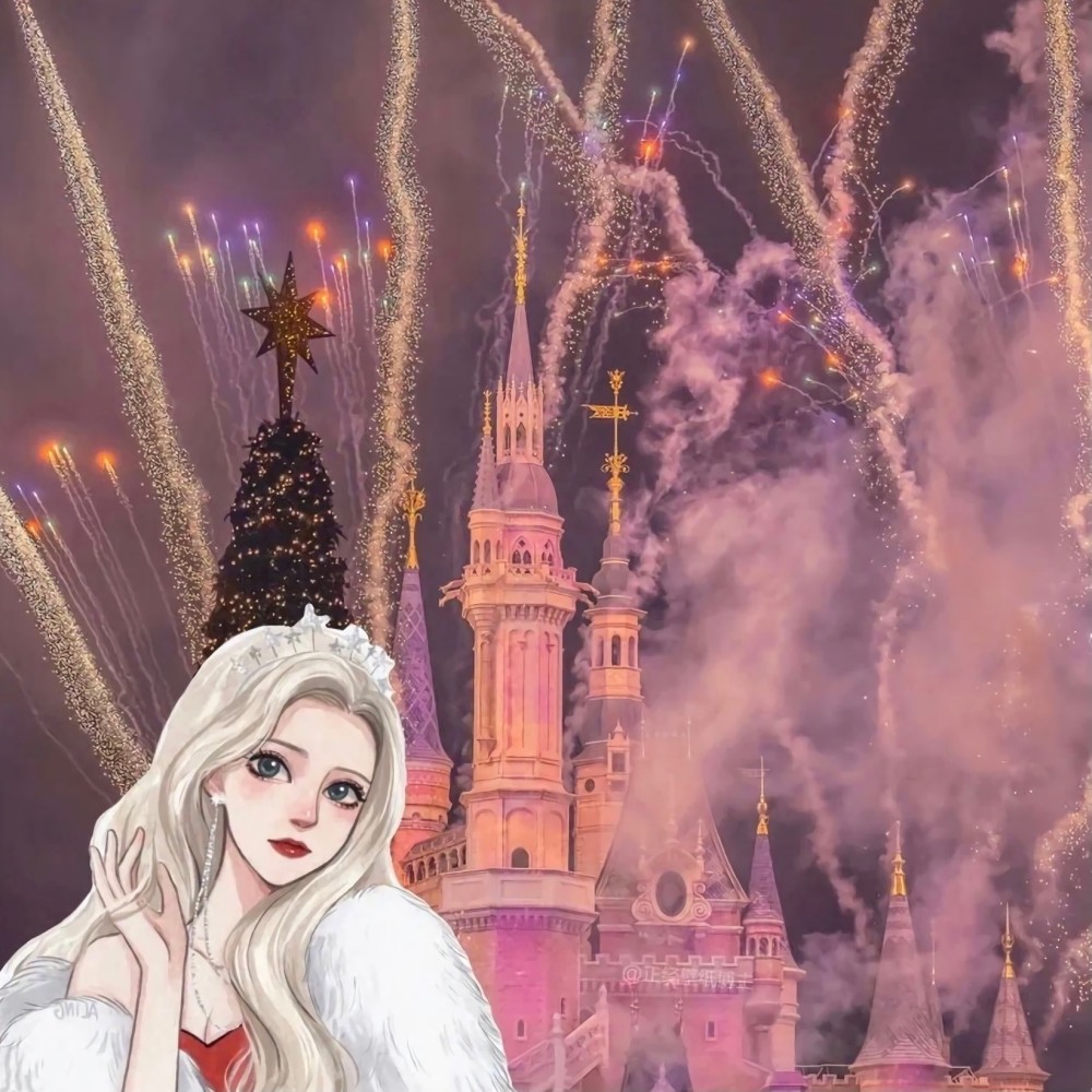 超赞的迪士尼公主背景图|朋友圈