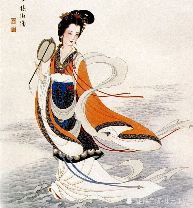 中国十大名画洛神赋图曹植把秘密藏在里面