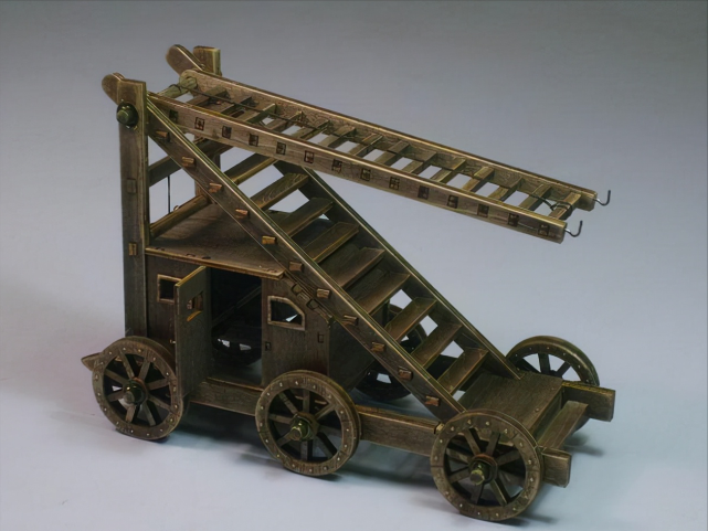 古代士兵守城如果去推倒云梯结局会是立功吗