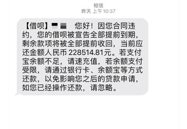 支付宝花呗借呗欠228万无力偿还了如果逾期不还后果怎么样