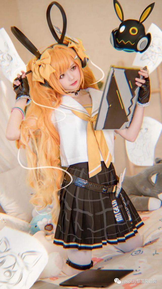 cos:王者荣耀安琪拉新皮肤时之奇旅cos正片@丝言