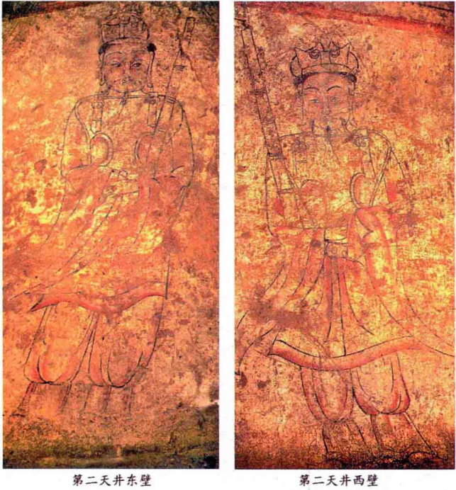 谈北周李贤夫妇墓壁画色彩之特点