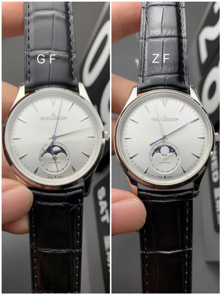 zf厂积家月相大师黑面真假对比评测