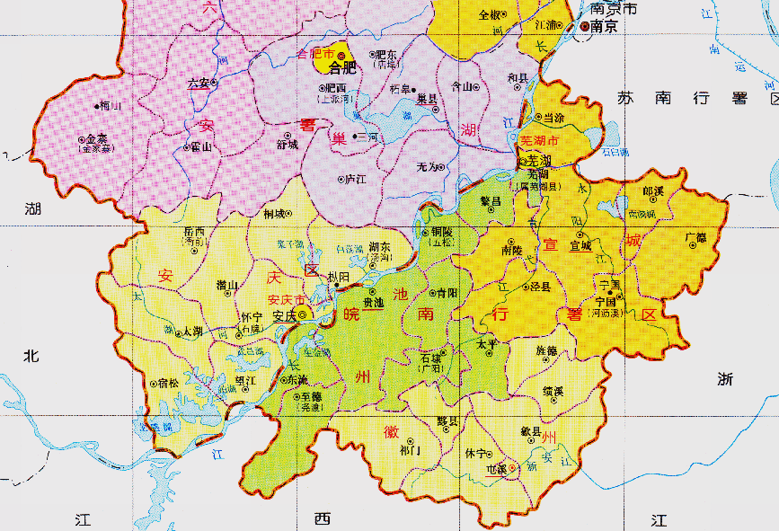 安徽省的區劃調整16個地級市之一安慶市為何有10個區縣