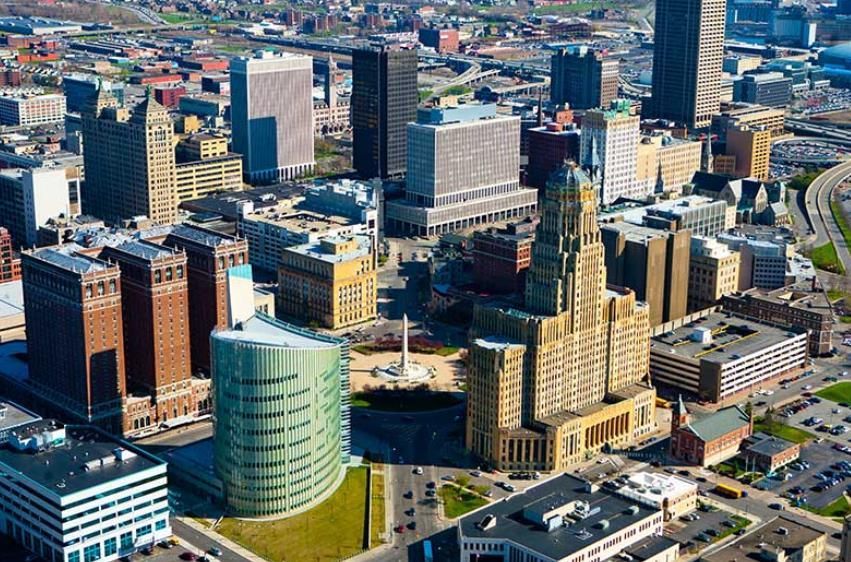 美国二三线城市布法罗这城市放在国内还不如我国的五六线城市