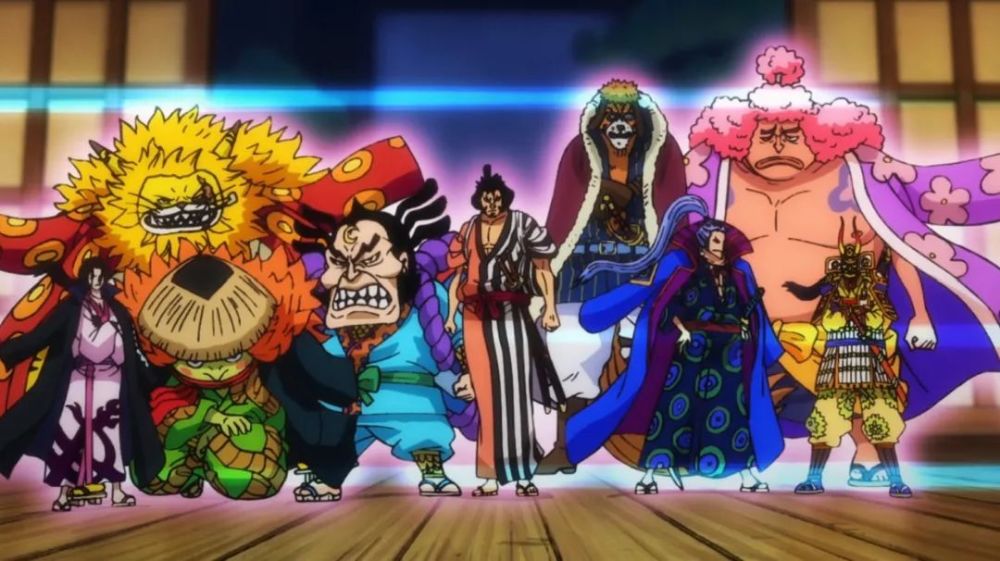 赤鞘九侠全员流樱,路飞解开大和手铐!_腾讯新闻