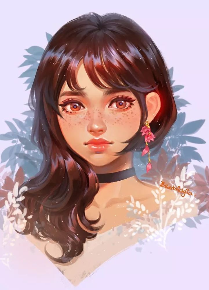 马来西亚插画师karmenloh作品欣赏