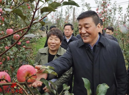 杨长亚到长武县永寿县调研