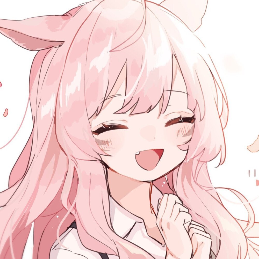 ins粉色系动漫女头