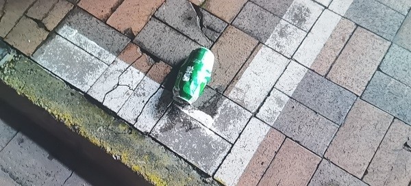 刑拘酒后扔下各种垃圾男子因涉嫌高空抛物罪被警方抓获